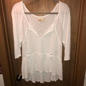 White half sleeve shirt